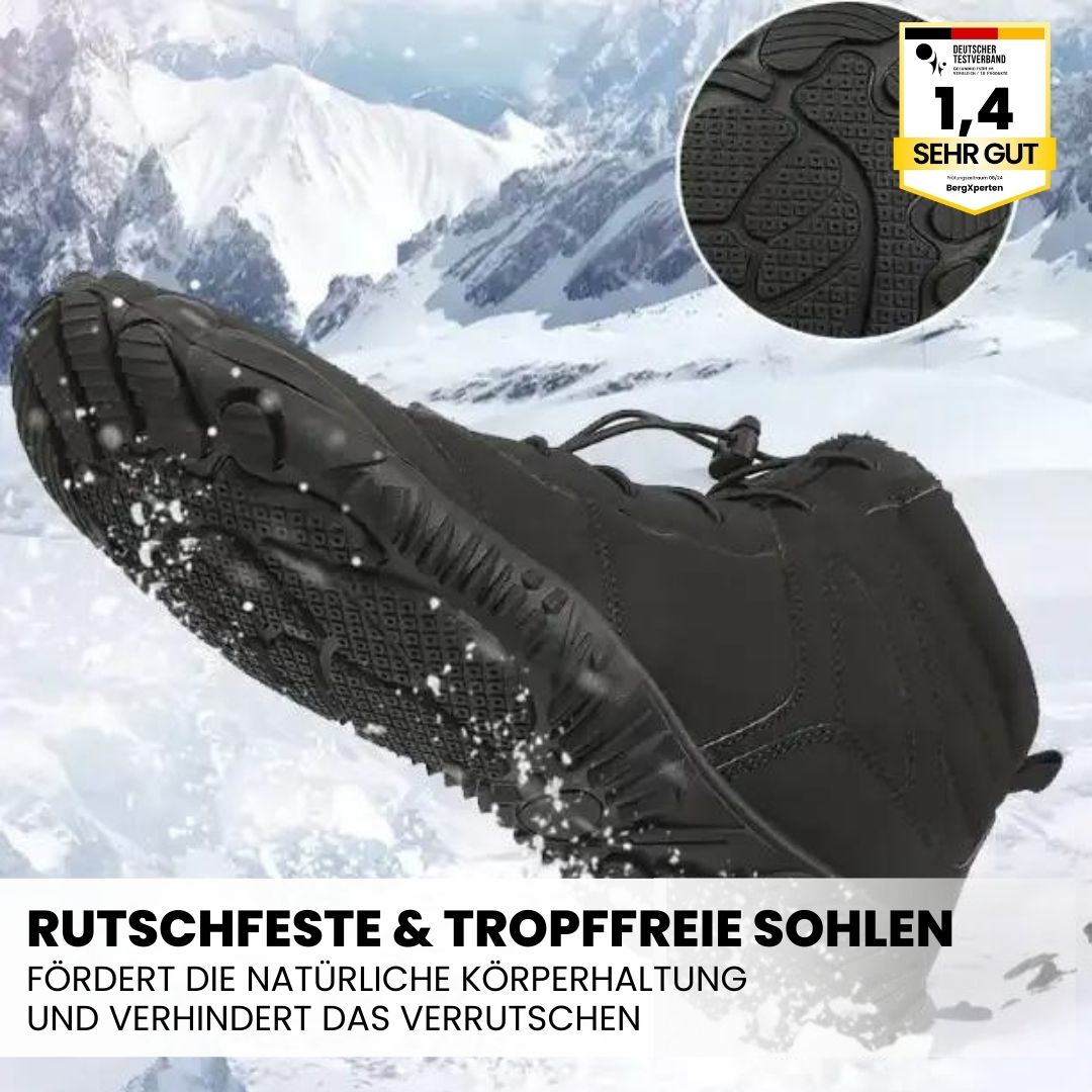 Eisgang - Schmerzlindernde & wasserfeste Thermo-Barfußschuhe