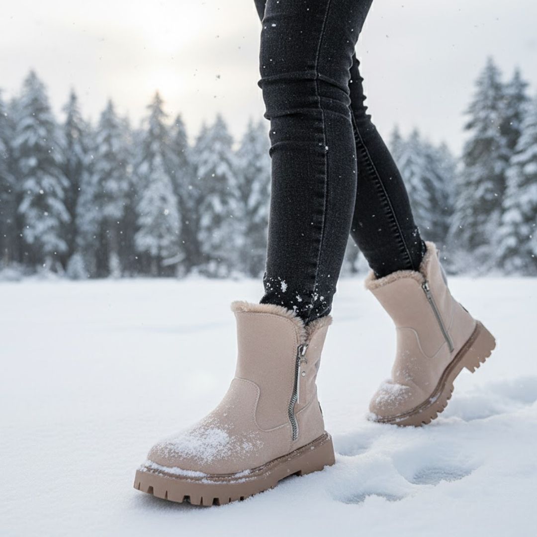 Polarwärme - Ergonomische, wasserdichte & rutschfeste Schuhe für Herbst & Winter zur Schmerzlinderung