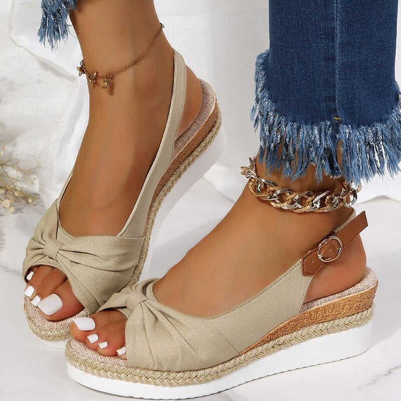 Jena - Orthopädische Peep-Toe Sandalen