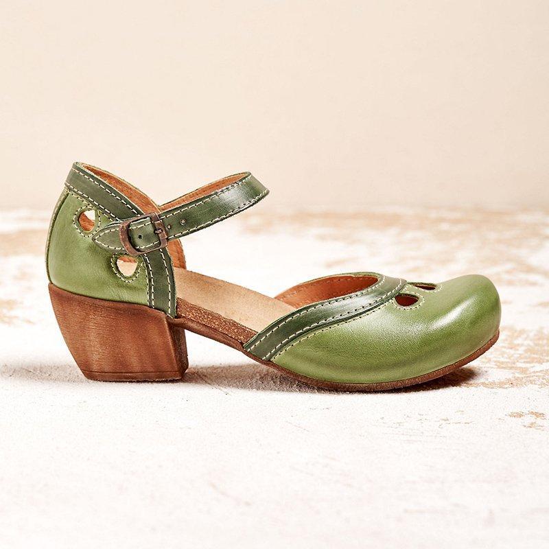 Fürth - Orthopädische Sandalen mit niedrigem Absatz