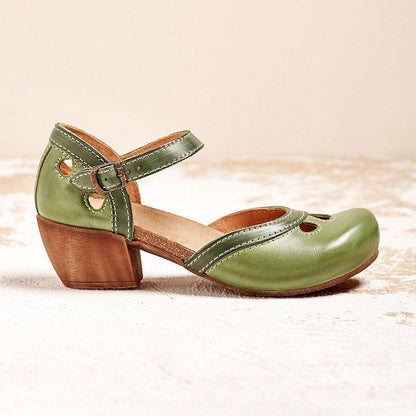 Fürth - Orthopädische Sandalen mit niedrigem Absatz
