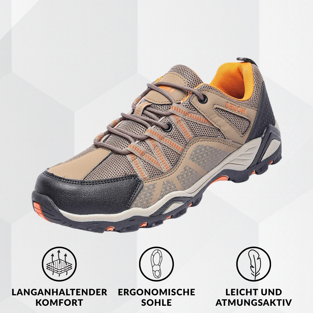 Geländeschritt - Trekking­schuhe