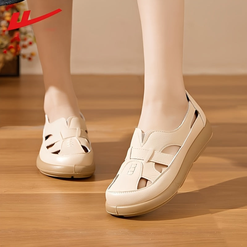 Hamburg – Stylische Sommer-Sandalen mit Plateau-Sohle