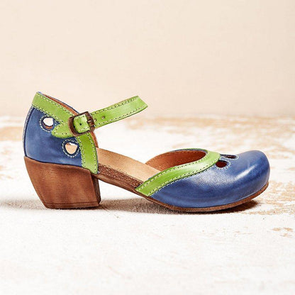 Fürth - Orthopädische Sandalen mit niedrigem Absatz