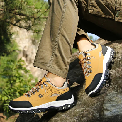 Bergschritt - Ergonomischer schmerzlindernder Wanderschuh