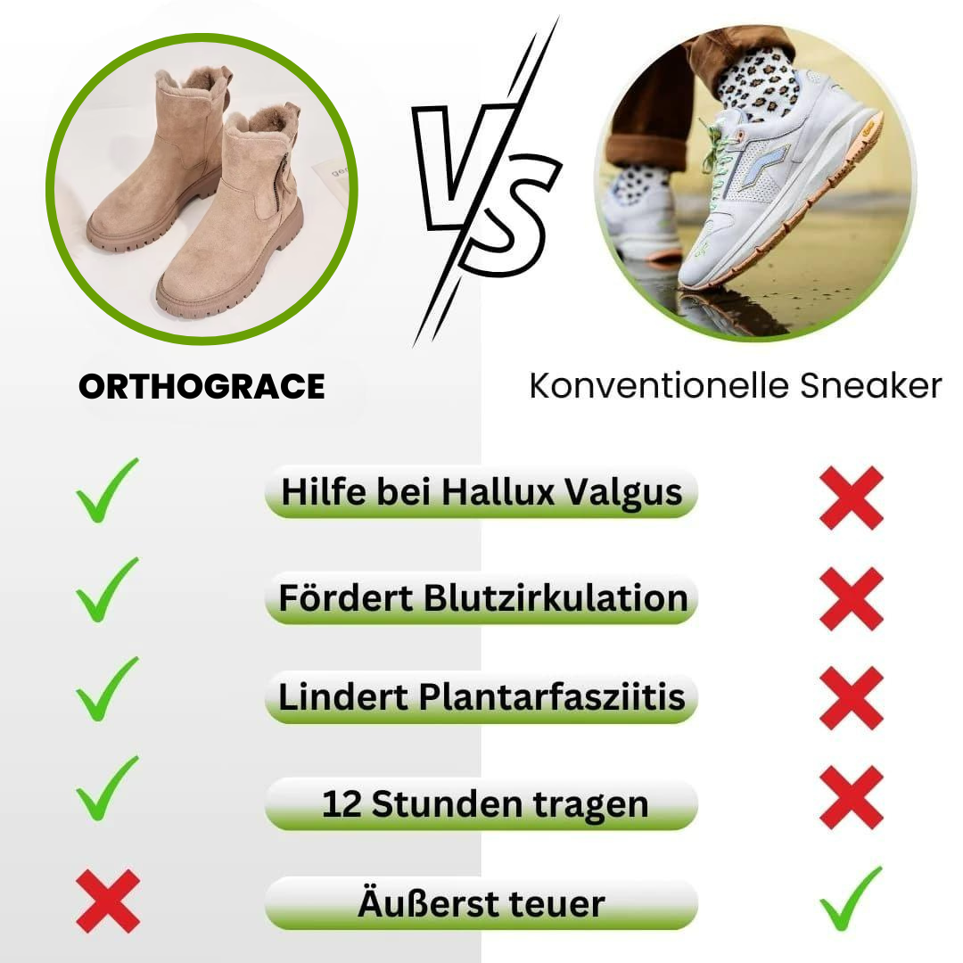 Polarwärme - Ergonomische, wasserdichte & rutschfeste Schuhe für Herbst & Winter zur Schmerzlinderung