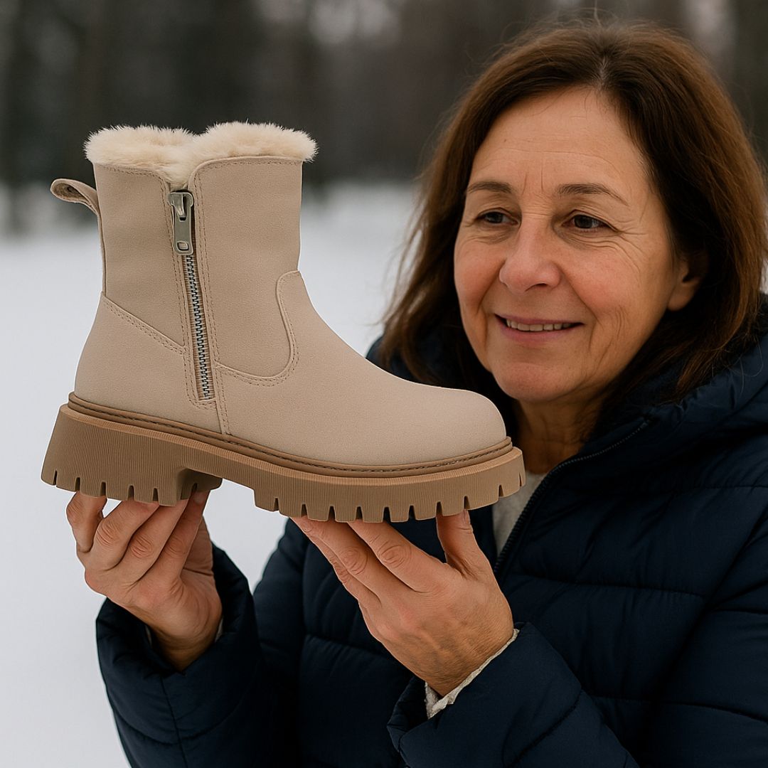 Polarwärme - Ergonomische, wasserdichte & rutschfeste Schuhe für Herbst & Winter zur Schmerzlinderung