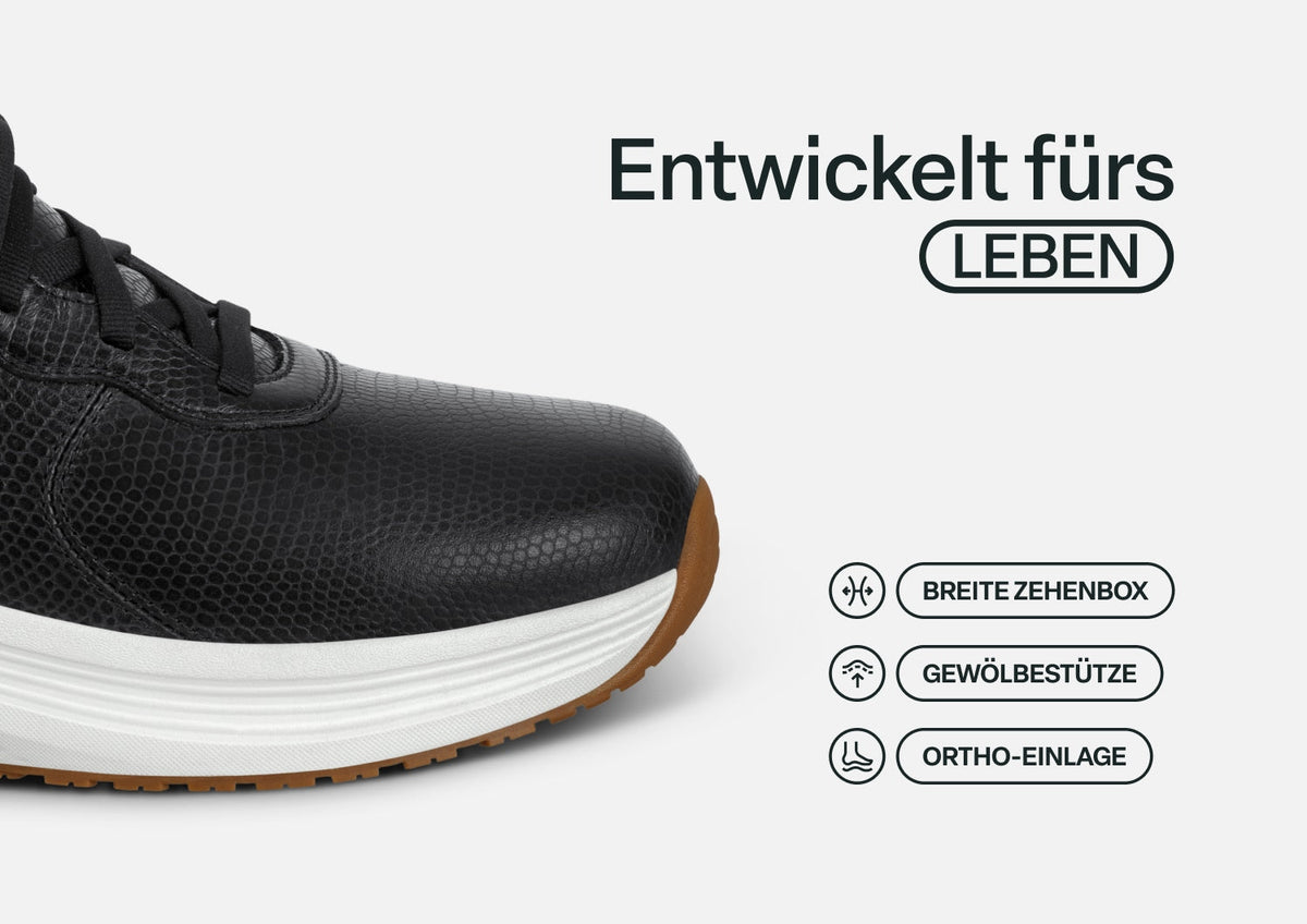 Regensburg - Der Hands-Free Komfort-Sneaker für aktive Tage