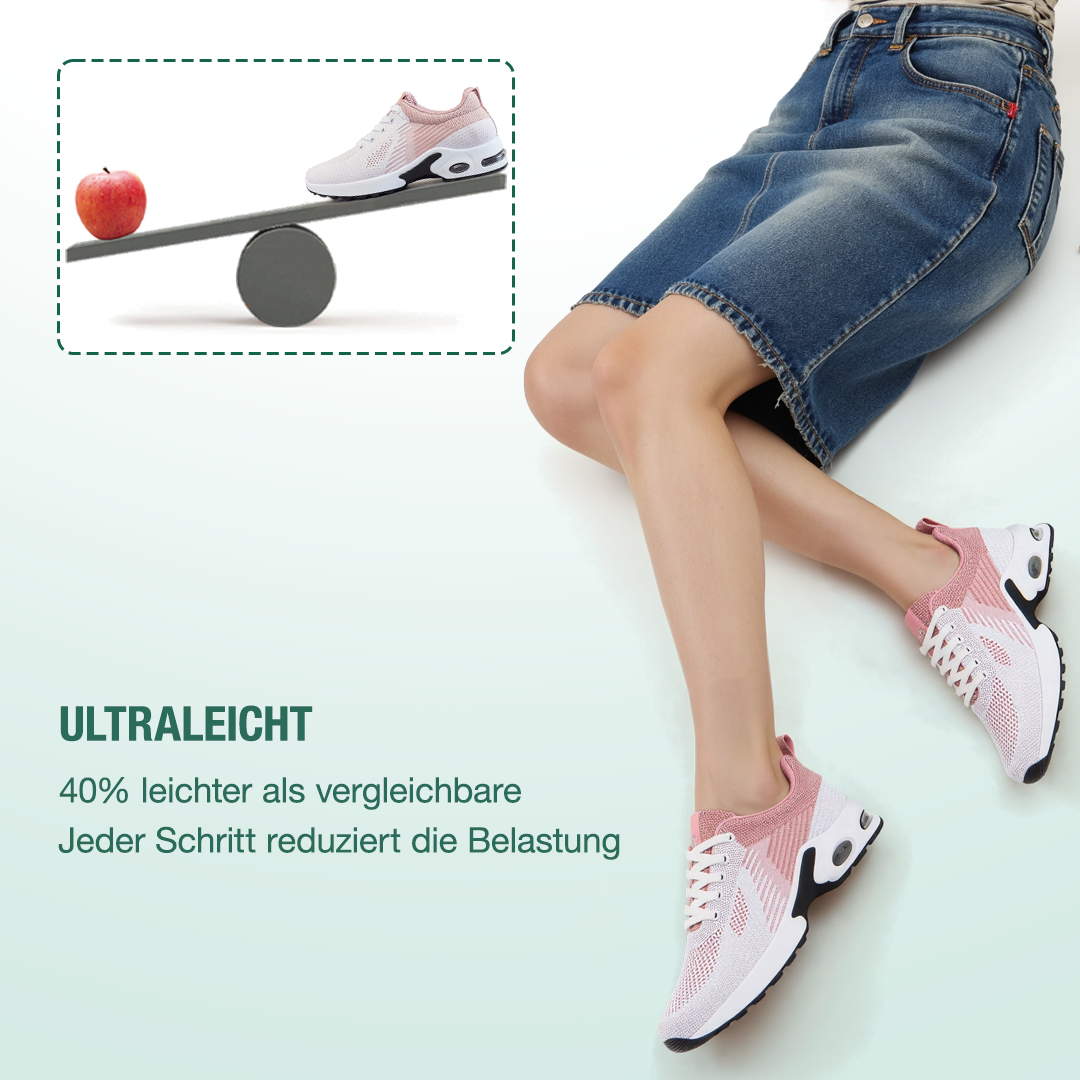 Schmiegsohle Orthopädische Schuhe - Weiß Rosa