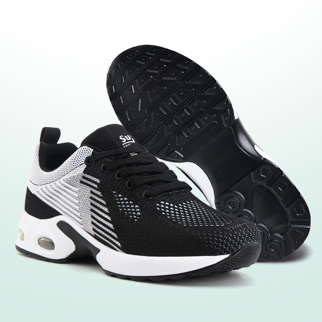 Schmiegsohle Orthopädische Schuhe - Weiß Schwarz