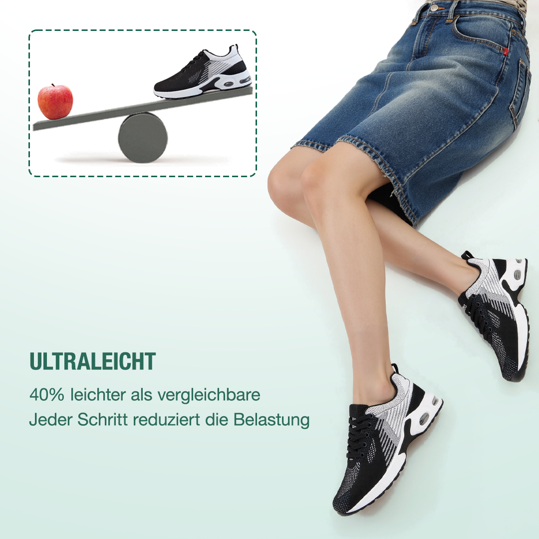 Schmiegsohle Orthopädische Schuhe - Weiß Schwarz