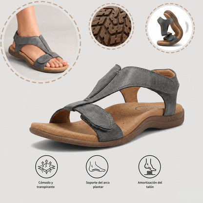 Bequeme orthopädische Sandalen – ergonomische Fußgewölbestütze, verstellbare Weite & beinschmeichelndes Design