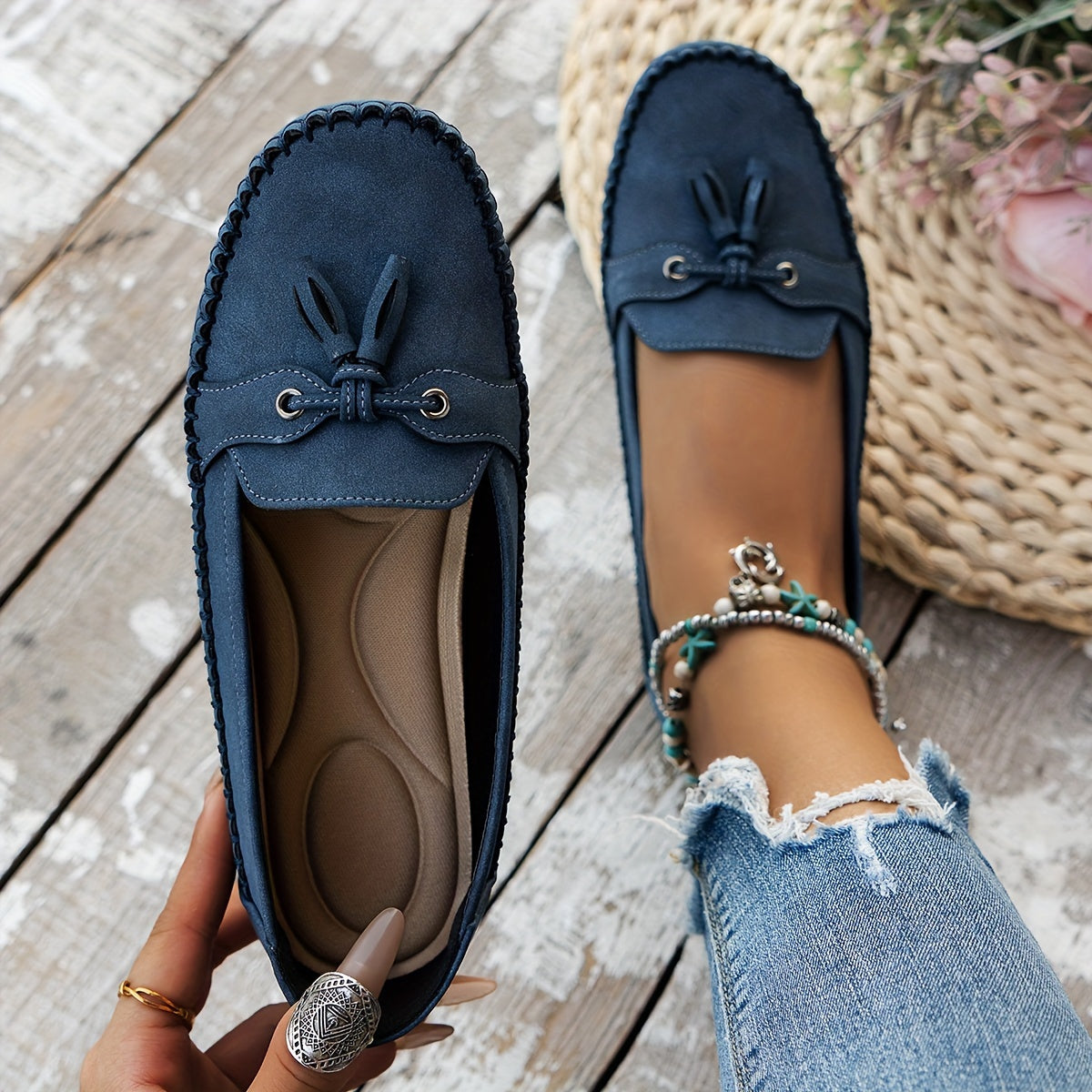 Wernigerode - Klassische Loafers mit Quasten-Detail