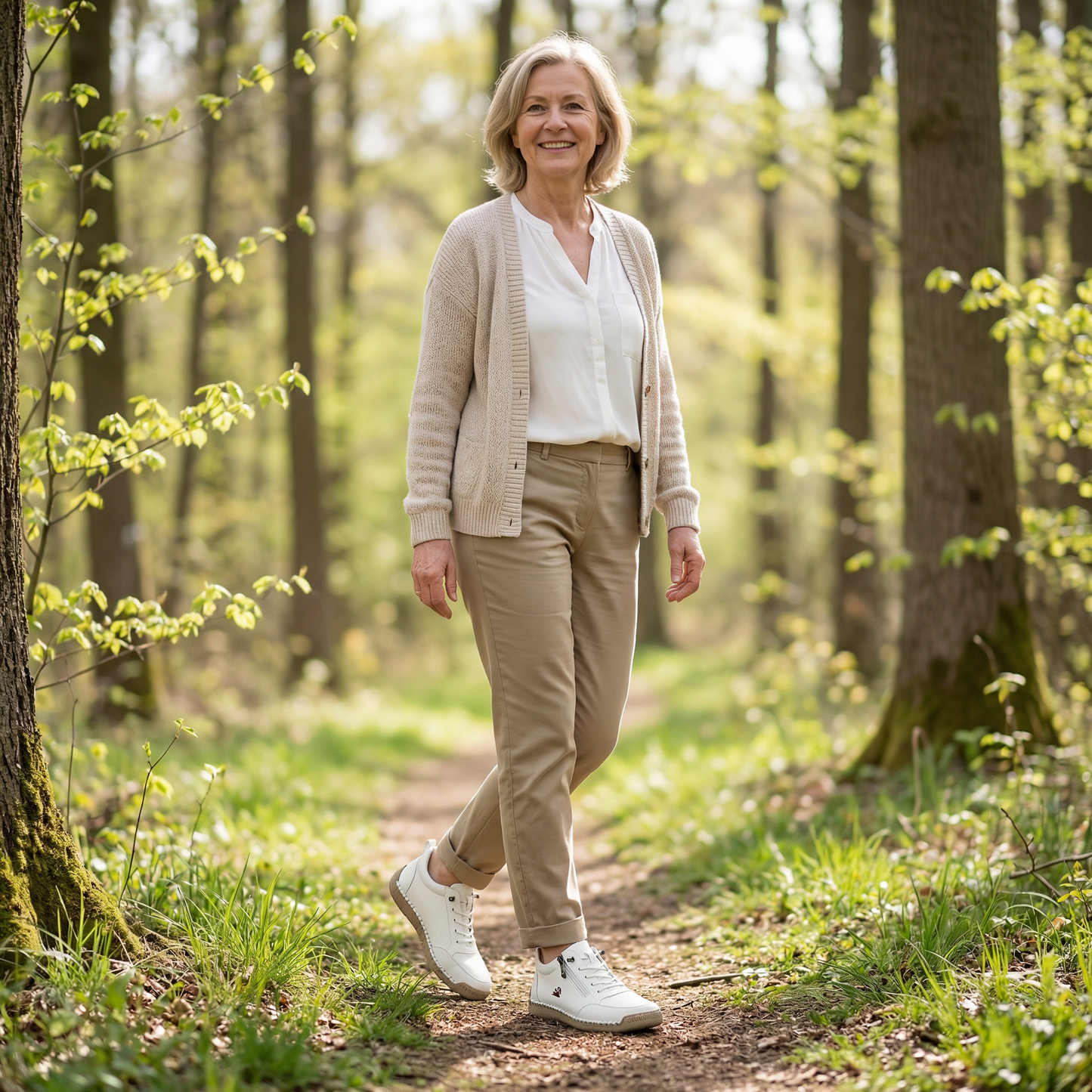 Hildesheim  – Komfortable orthopädische Sneakers + Reißverschluss