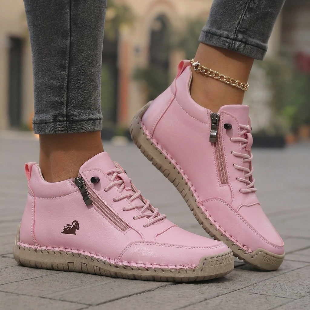 Hildesheim  – Komfortable orthopädische Sneakers + Reißverschluss