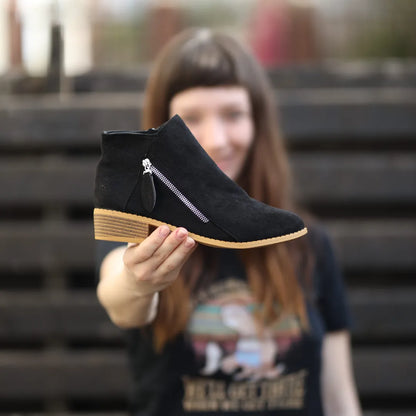 OrthoSchritt – Ergonomische Schmerzlinderungs-Stiefeletten mit ergonomischer Unterstützung