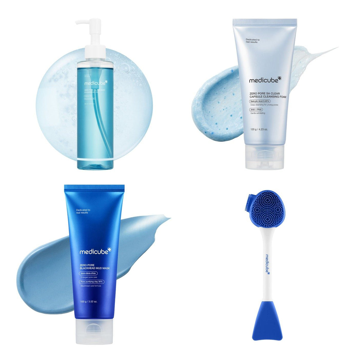 medicube Zero Pore Kit + Free Brush Gift